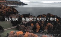网友爆笑：韩国g奶空姐成段子素材