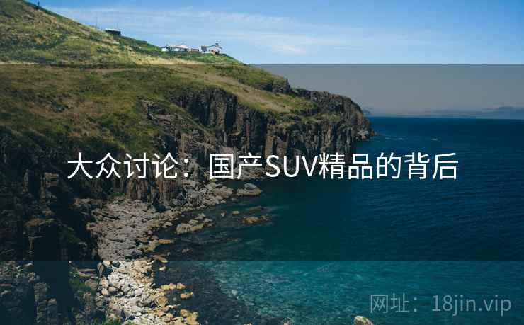 大众讨论：国产SUV精品的背后